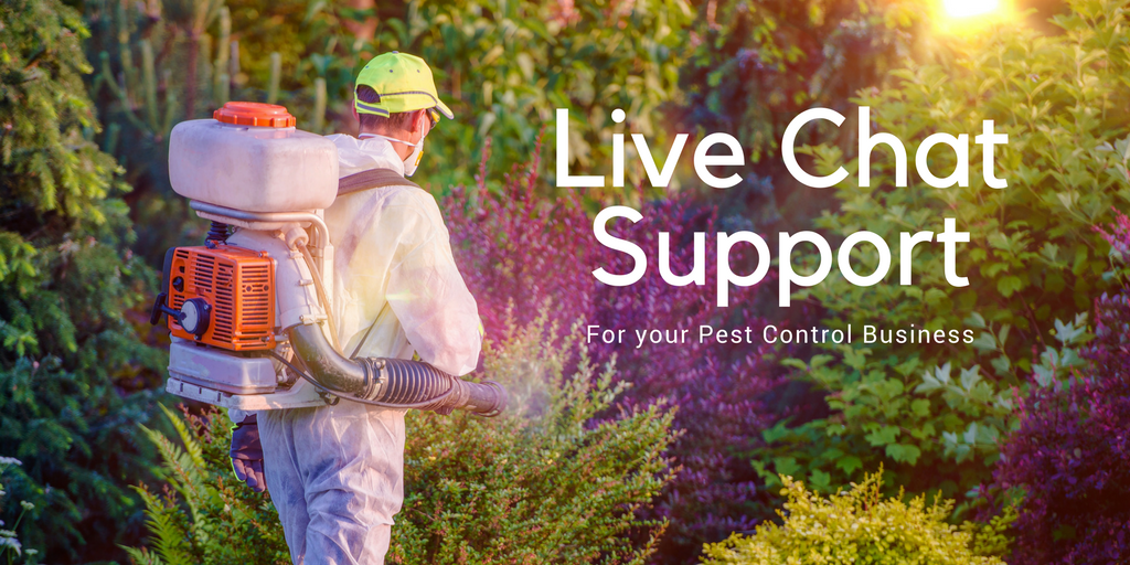 Pest Control Live Chat Support